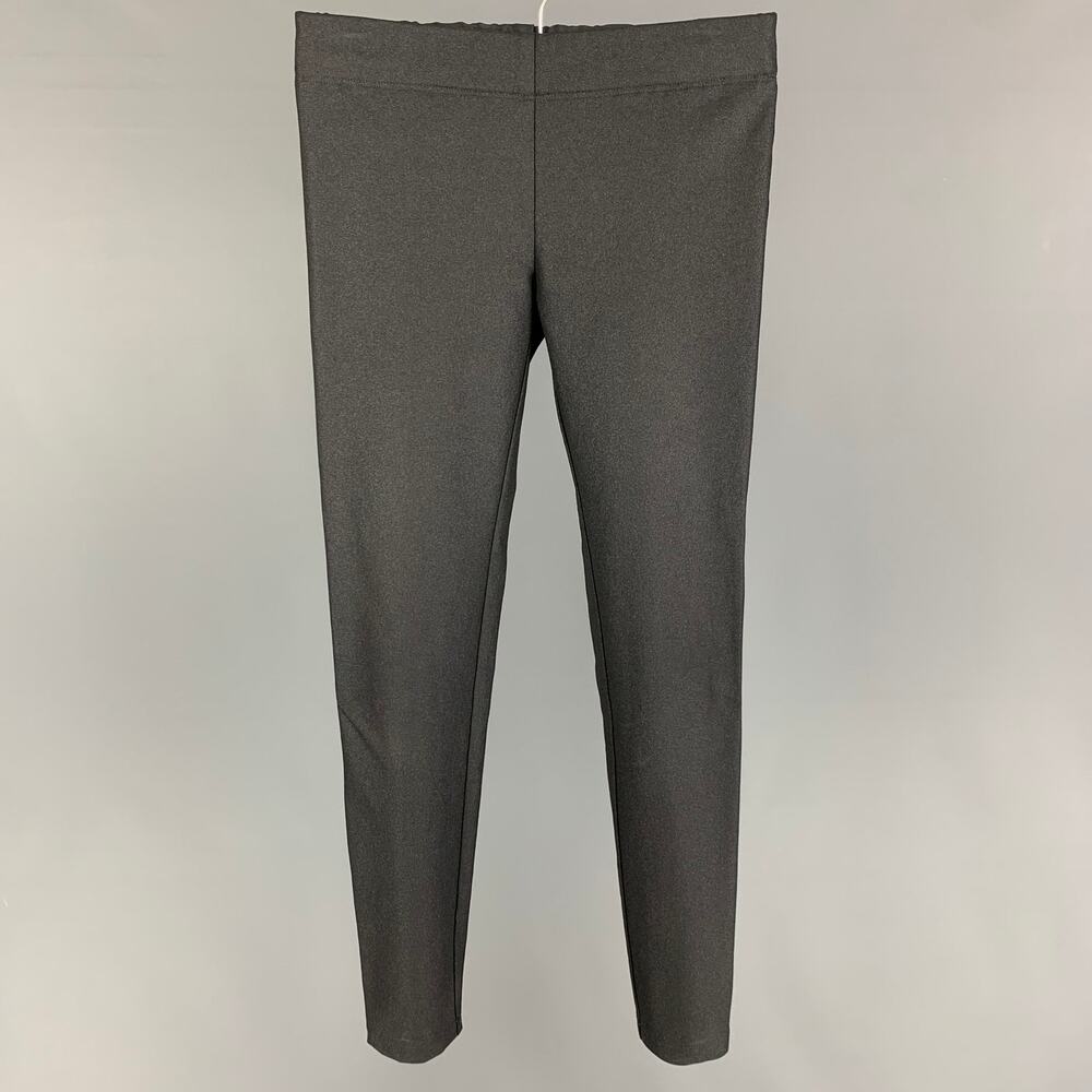 JOSEPH Size 0 Charcoal Viscose Blend Sparkly Leggings